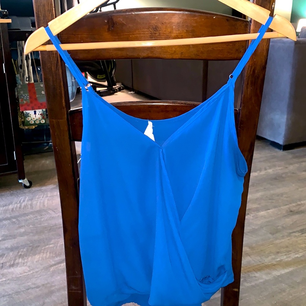 Wrap style blouse